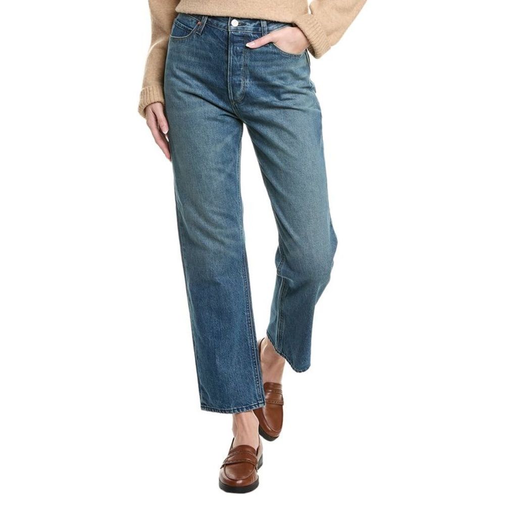 Paige Womens  Sawyer Imagine Straight Leg Jean, Blue